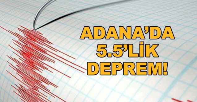 Adana Da Lik Deprem